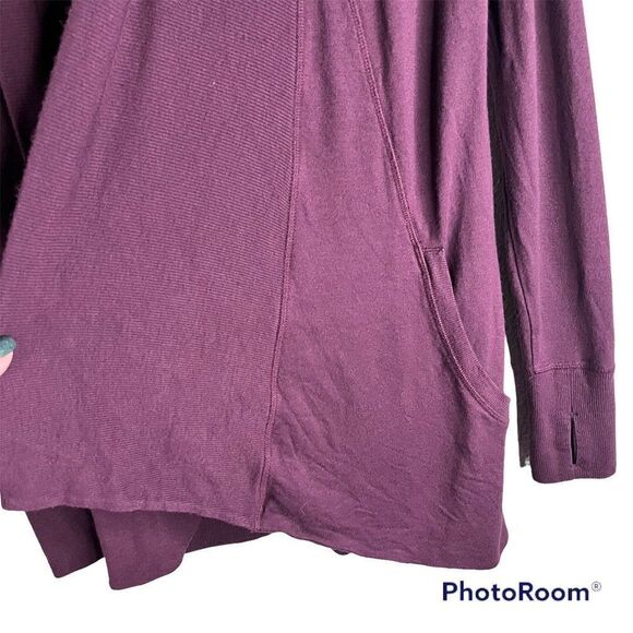 Athleta Open Front OVERSIZED Waterfall Cardigan Size XS - Picture 5 of 8